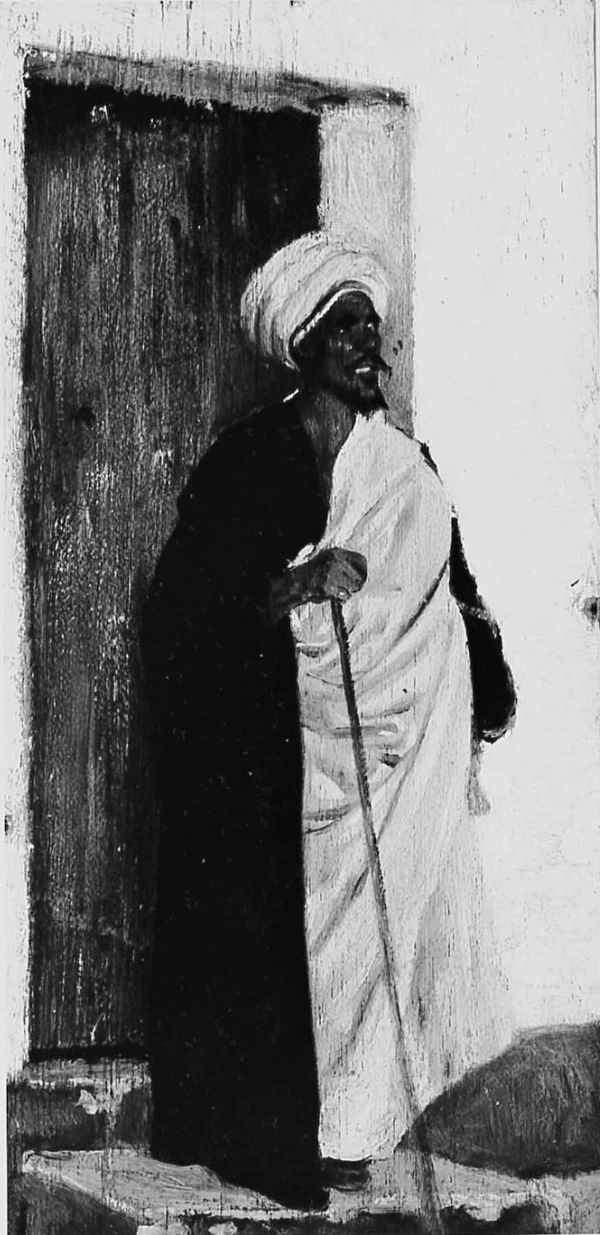 Stefano - Ritratto di arabo, Gallerie degli Uffizi, Galleria d’arte moderna, Firenze